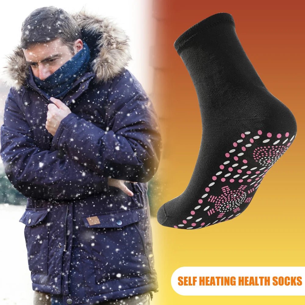 Self-Heating Magnetic Therapy Socks for Pain Relief - Unisex - silverfoxgoods